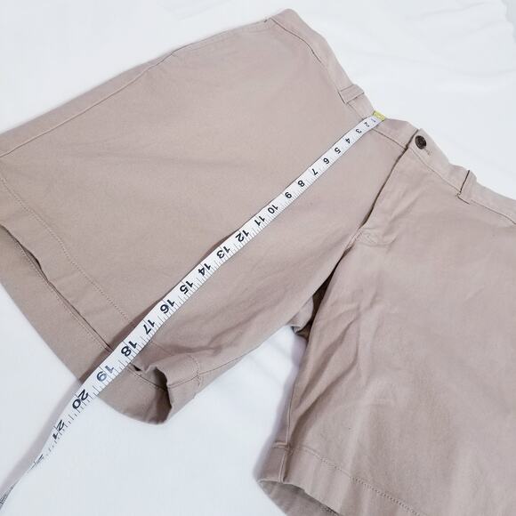 J. Crew Mercantile FLEX Khaki Shorts - Picture 8 of 10